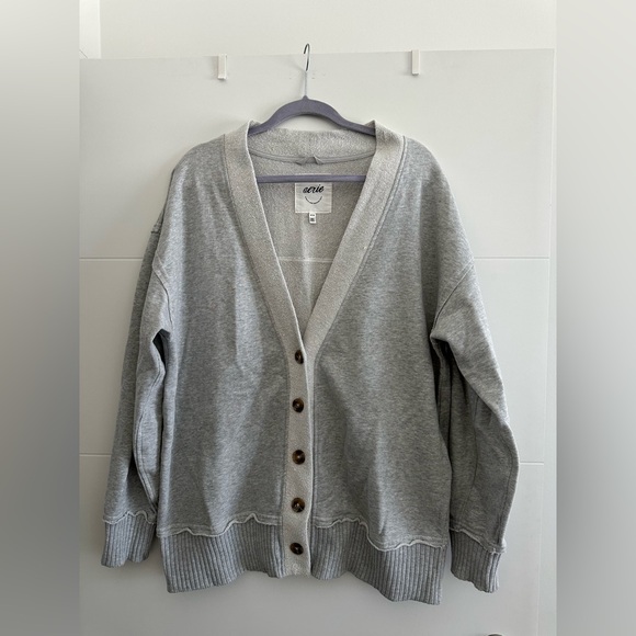Aerie Fleece Cardigan - Picture 3 of 3